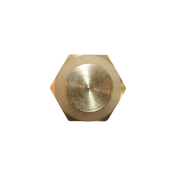 Carburetor Bowl Nut (Brass) Fits John Deere A B D G GP Tractor (For Marvel Schebler DLTX carburetors)