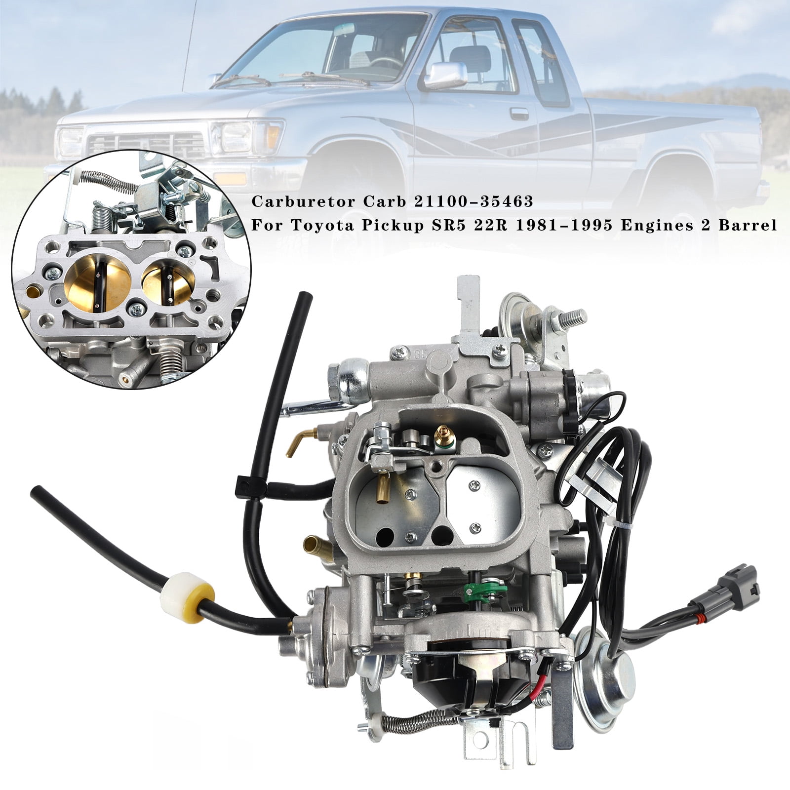 Carburetor Carb 21100-35463 For Toyota Pickup SR5 22R 1981-1995 Engines ...