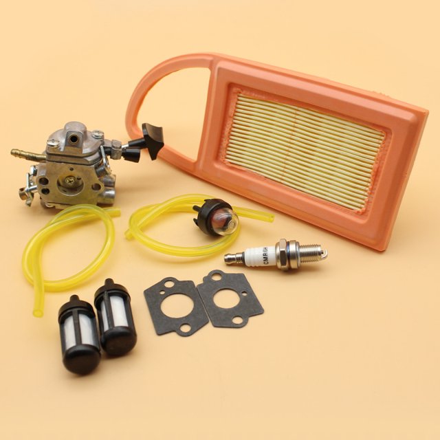 Carburetor Carb Air Filter Fuel Hose Primer Bulb Tune Up Kit For STIHL