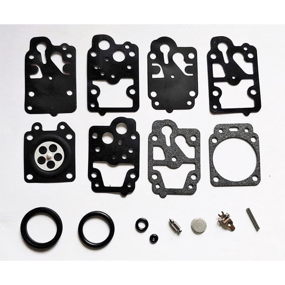 Carburetor Carb Repair Overhaul Rebuild Kit Replacement for Walbro K10-WY Also Replacement for Rotary Part # 49-875 and for Stens 615-805 and 615-550