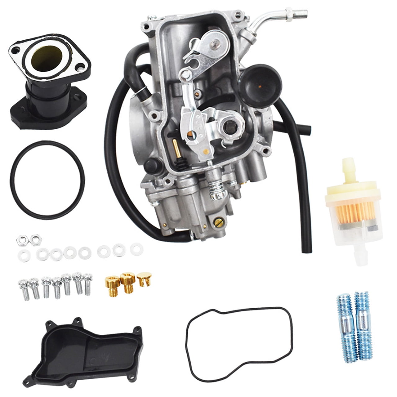 Carburetor Carb Repair Rebuild Kit 4-Pcs Fit for Suzuki GSF600S Bandit 18-2639 1996-2003