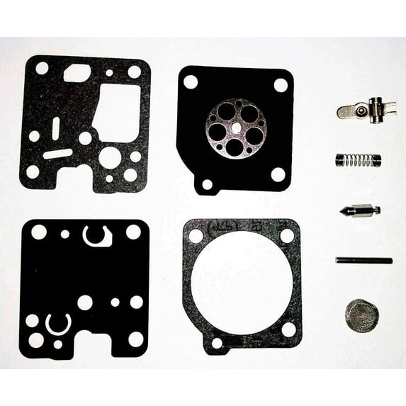 Carburetor Carb Repair Rebuild Kit Replacement for Zama RB-188 and RB188 for ECHO P005002280 fits ECHO ES230, ES231, PB230, PB231, HC150, HC160, PE230, SRM210, SRM230, and SRM231 P/N 615-228