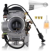Carburetor Carb for Arctic Cat 300 400 500 Bearcat 454 Bst34-216 Suzuki QuadRunner 250 4WD LTF250 LTF500 Suzuki QuadMaster LTA500 ATV Red