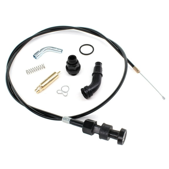 Carburetor Choke Cable & Starter Valve Plunger Kit For Honda TRX350FE TRX350FM TRX350TE TM Rancher 350 16046-HM5-730