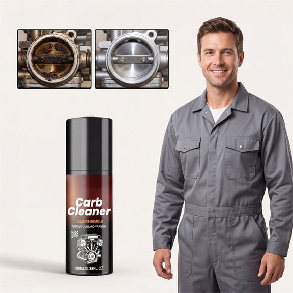 Carburetor Cleaner Spray Carbon Deposit Varnish Remover Motorcycle Engine Car Throttle Intake Valve Cleaner