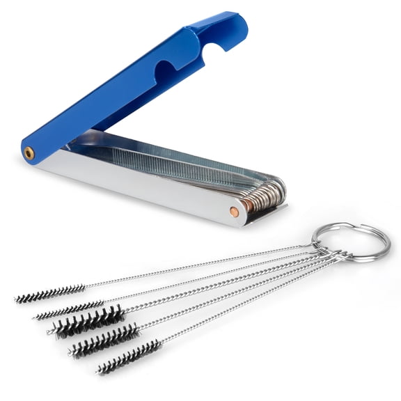Carburetor Cleaning Kit Carb Dirt Jet Cleaner Tools 18 Needle 5 Wires Brush