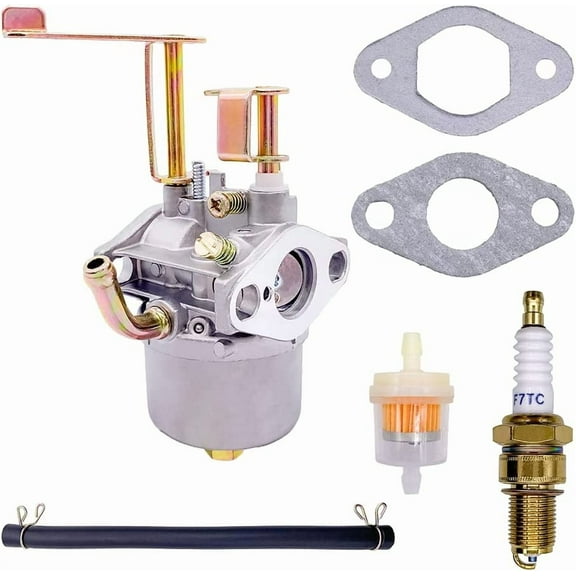 Carburetor Compatible with Coleman CK100-S CT100U CC100X Mini Bike SK100 Go-Kart with Gaskets Fuel Line Filter Spark Plug