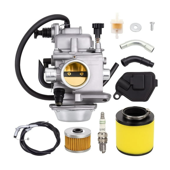 Carburetor Compatible with Honda Fourtrax 300 350 Foreman 400 450 Rancher 350, Replacement for Honda Fourtrax 300 Foreman 450 Rancher 350 Carburetor