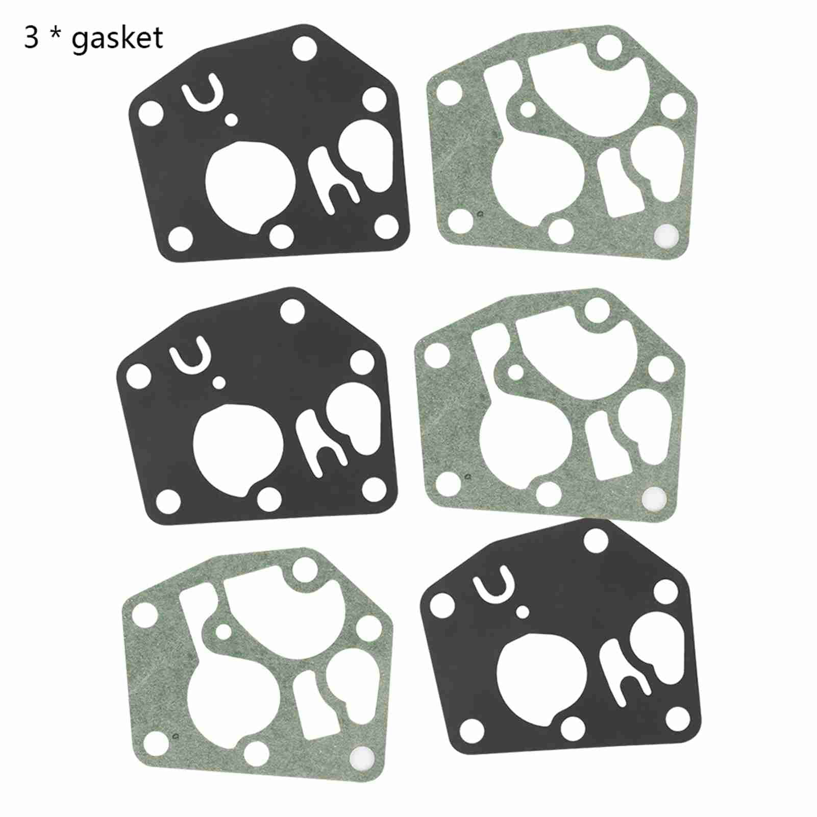 Jotekonoby Lot De 10 Diaphragmes Carburateur - Compatibles Pulsa Jet 270026, 272538, 272637 - Dimensions 57x32mm - 5