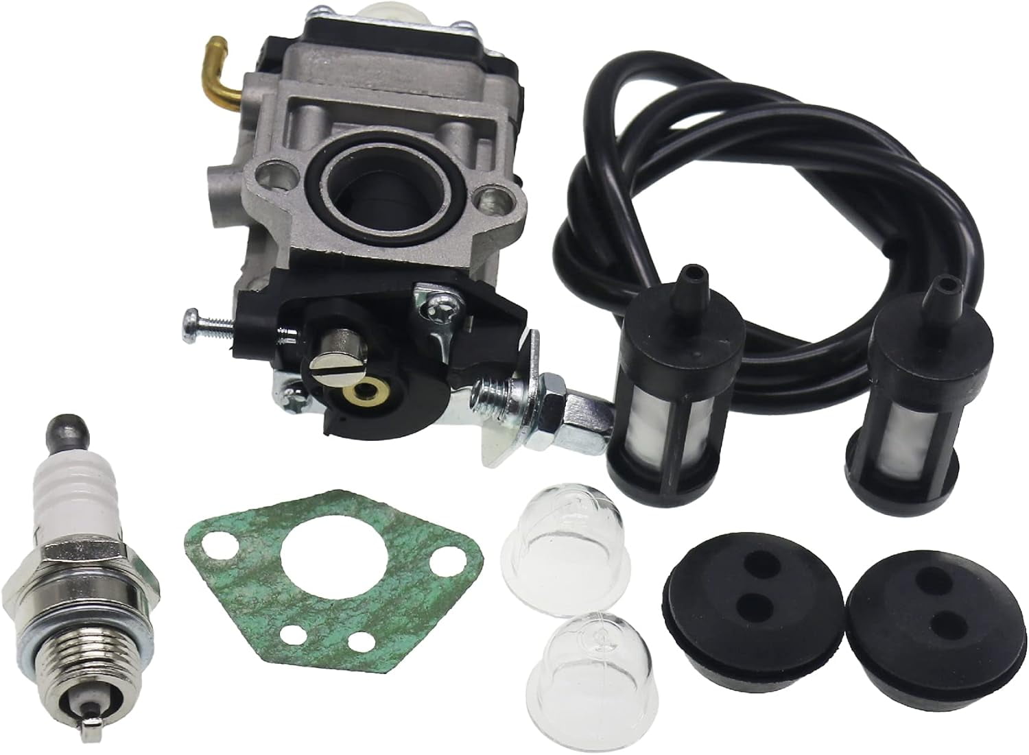 Aprilia Sr Viper Carburatore Per Motore Eskimo Mako M43 Con Viper 43cc - Perfetto Per Sostituzione O Riparazione Ricambio Motosega Viper 43cc - Foto 5