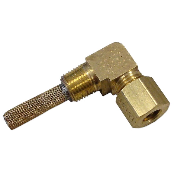 Carburetor Elbow & Strainer Assy Fits John Deere L LA M MC MT 320 330 40 420 430 1010 Tractor (For Marvel Schebler TSX carburetors)