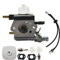 thumbnail image 1 of Carburetor Fit for Mantis Tiller 7222 7225 SV-5C/2 C1U-K82 A021001090 with Fuel Line Kit, 1 of 6