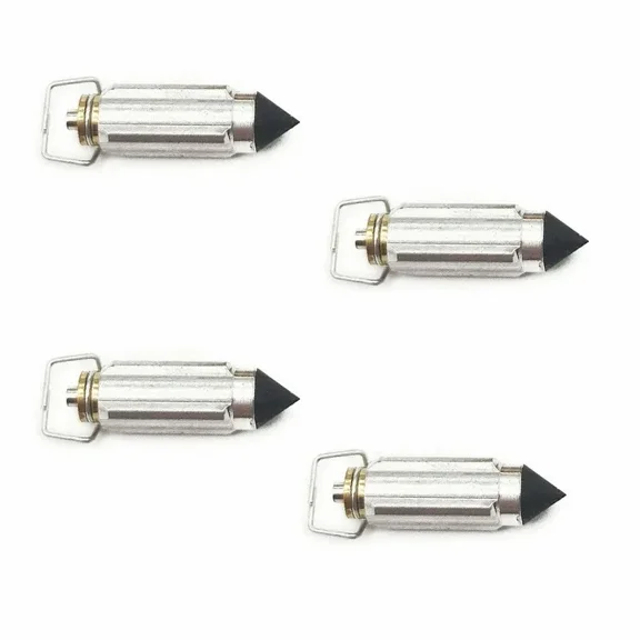 Carburetor Float Valve Needle 4 Sets Replacement for Suzuki GSF1200 GSF1200A GSF1200S GSF750F XF650 XF650U Freewind 1997-2006