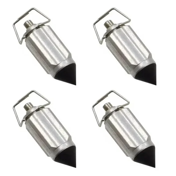 Carburetor Float Valve Needle 4pcs Replacement for Kawasaki Vulcan 700 VN700A / Vulcan 750 VN750A 1985-2000