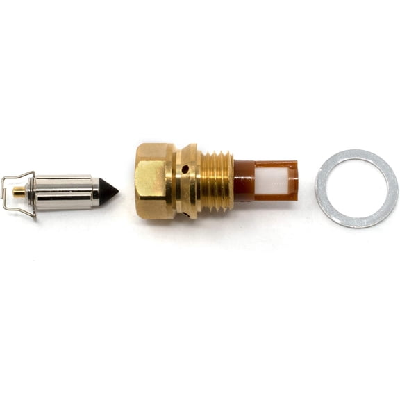 Carburetor Float Valve Needle and Seat Set Fits Honda 83-85 VT500C Shadow, 83-84 VT500FT Ascot 0118-228