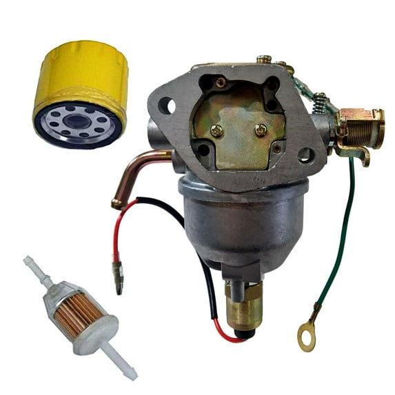 Carburetor For Generac Guardian RV 0D8807 QP55 QP65 QP75 With Oil and fuel filter