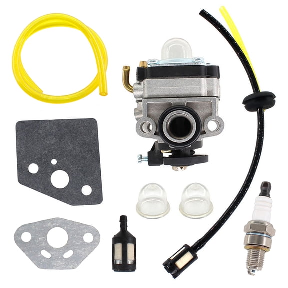 Carburetor For Makita BHX2500CA BHX2500 BHX2500V 24.5 cc Replace 168641-9 w/ Fuel Line Filter Spark plug Kit Blower