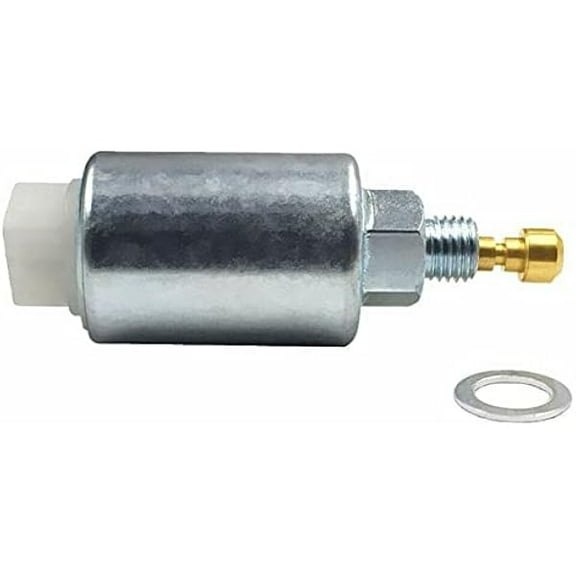 Carburetor Fuel Solenoid for Lawn Tractor Engine, Anti-Afterfire Fuel Shutoff Compatible with Craftsman LT2000 Model 247.288852 247288852