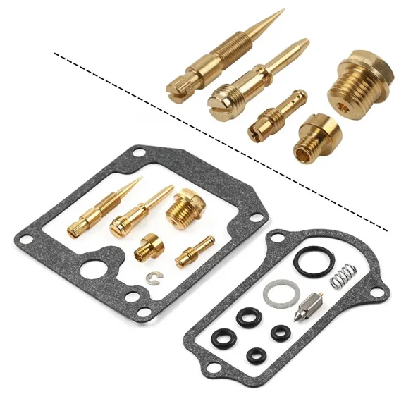 Carburetor Gasket Float Valve Rebuild Kit 1 Replacement for Suzuki GS550 GS550E 1977-1979