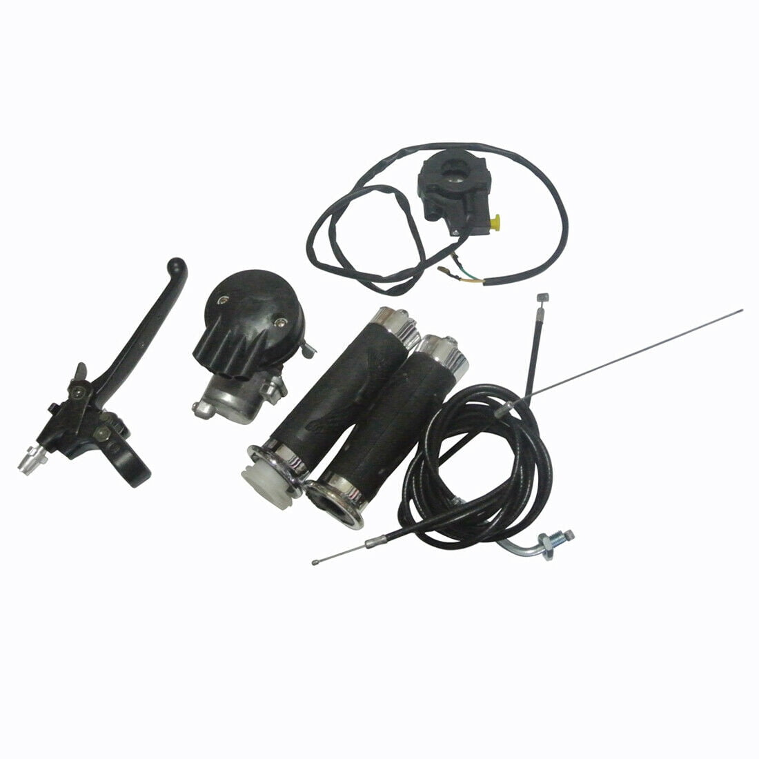 Carburetor Handlebar Throttle Grips Kit For 49 66 80cc Motorized Bicycle Bike.