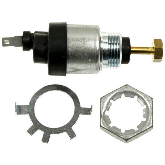 Carburetor Idle Stop Solenoid - Compatible with 1968 - 1973 Chevy P30 Van 1969 1970 1971 1972
