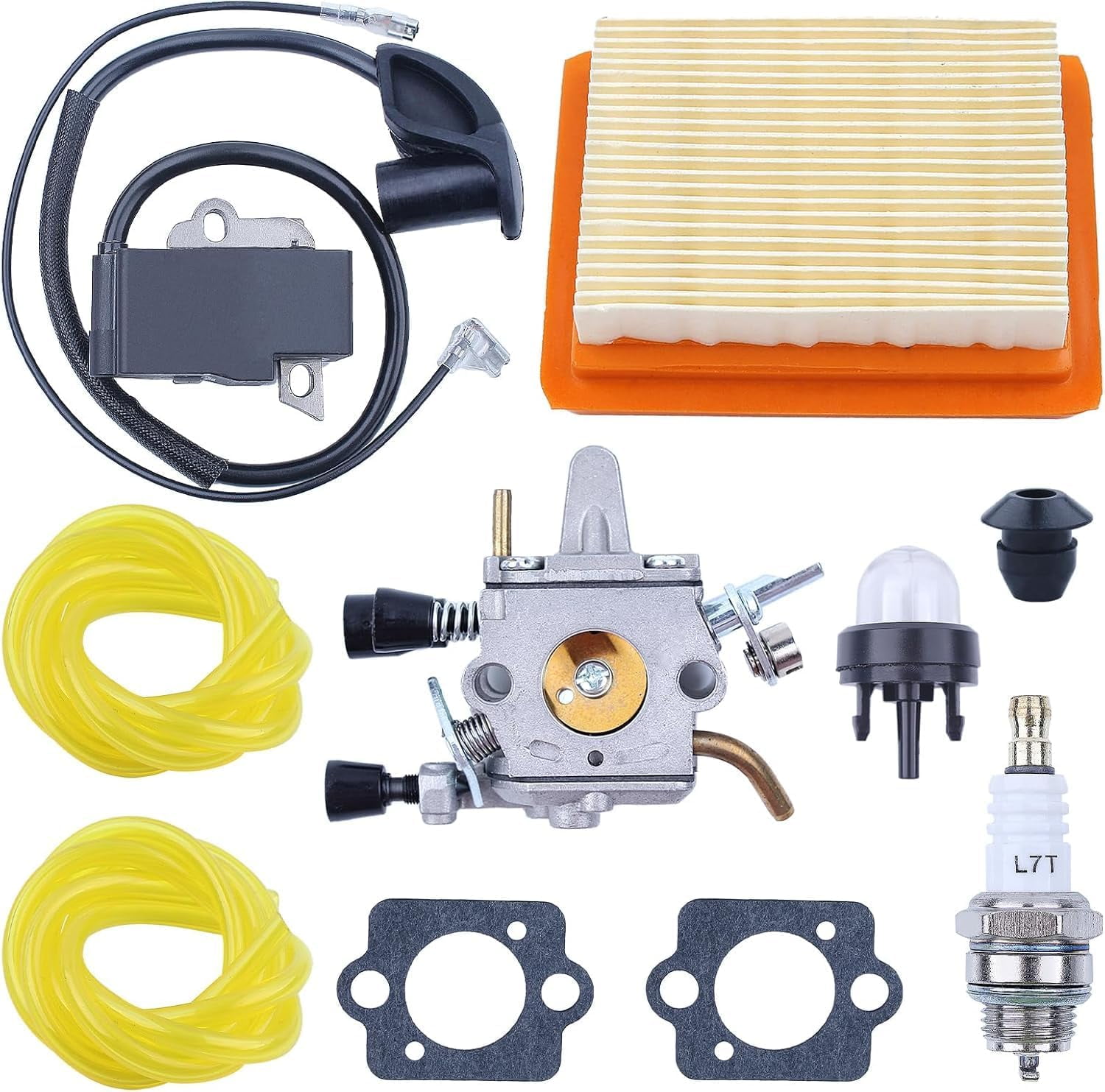 Carburetor Ignition Coil Kit Replacement for Stihl FS120R FS200R FS250R ...