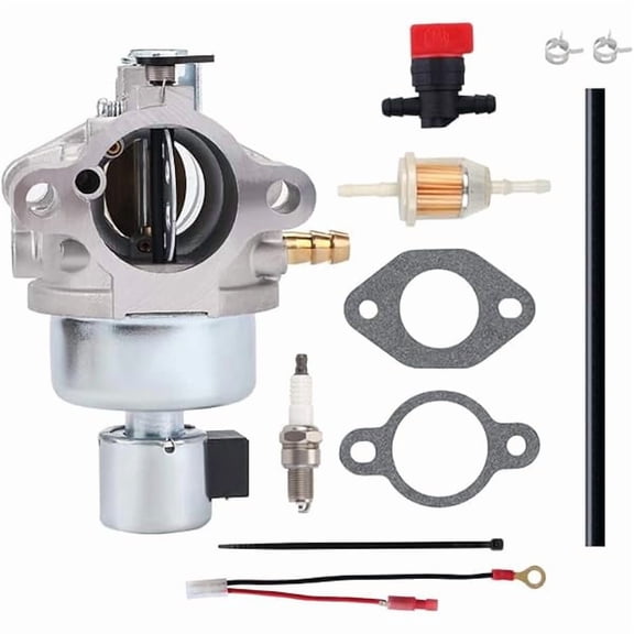 Carburetor for John Deere L110 with 17.5 HP Kohler Engine | compatible with L110 lawn tractor, 17.5 HP Kohler power; stable idle; easy cold start; includes gaskets & fuel hose