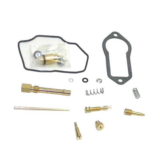 Carburetor Rebuild Kit Compatible with 1987-2000 Yamaha TW 200 Trailway 196cc Air Cooled 4-Stroke SOHC 2-Valve 28mm Carb Repair Complete Needle Screw Gaskets