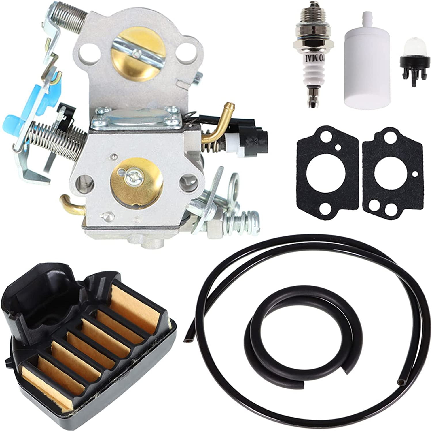 47mm Cylinder Piston Carb Repair Kit For Husqvarna 455