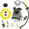 thumbnail image 1 of Carburetor Kit for CG430 520 40-5 44-5， Brush Cutter Engine TL43 TL52 Spark Plug Fuel Filter, 1 of 4