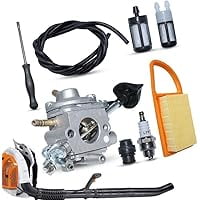 Carburetor Kit w/Air Filter for BR500 BR550 BR700 C1Q-S183, Screwdriver Adjust & Stable Idle