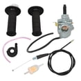 thumbnail image 1 of Carburetor PZ14Q Carb 14mm Fuel Filter Throttle Cable Kit Fit for Honda CRF50F XR50R Z50 Z50A Mini Trail Z50R, 1 of 8