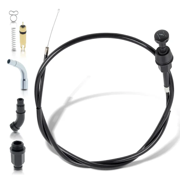 Carburetor Plunger Choke Starter Valve Choke Cable Kit For Honda TRX 350 Rancher 350 2000-2006