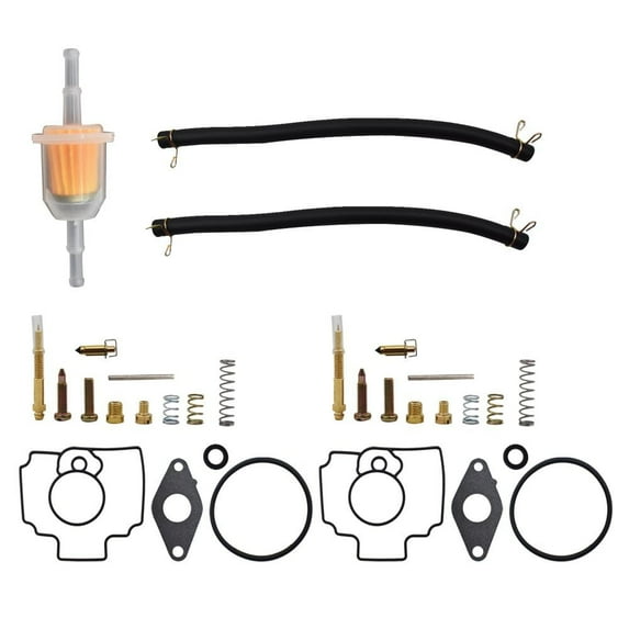 Carburetor Rebuild Carb Repair Kit Fit for John Deere Mower 345 425 445 FD620 FD620D MIA11386 MIA12362