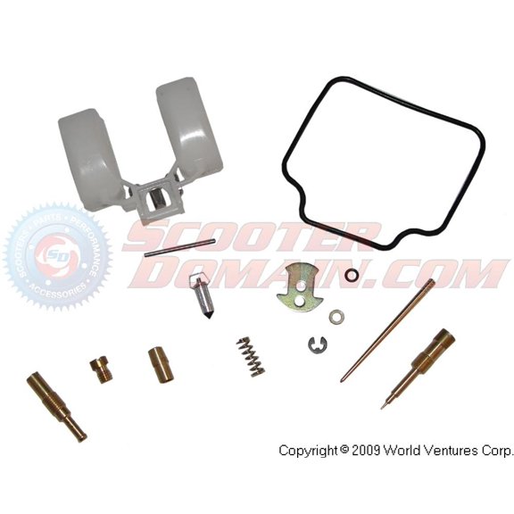 Carburetor Rebuild Kit - CVK, for GY6 150cc Scooters