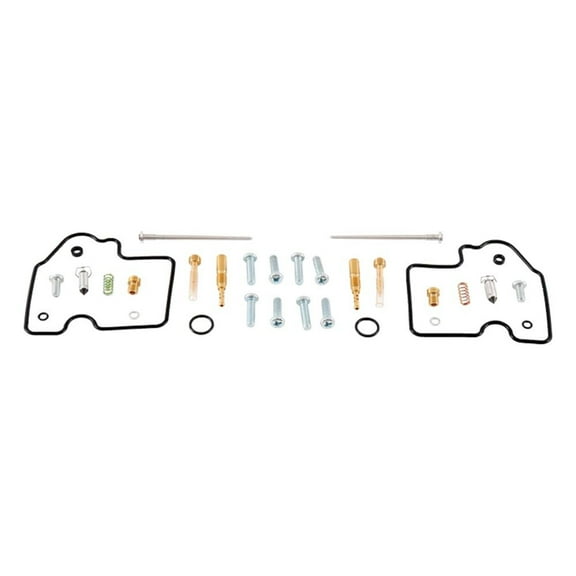 OEM Grade Carburetor Rebuild Kit Compatible with Kawasaki KVF700 Prairie 700 4x4 2004-2006 Suzuki LT-V700F Twin Peaks 697cc V-Twin Keihin CVKR-D32 15003-0006