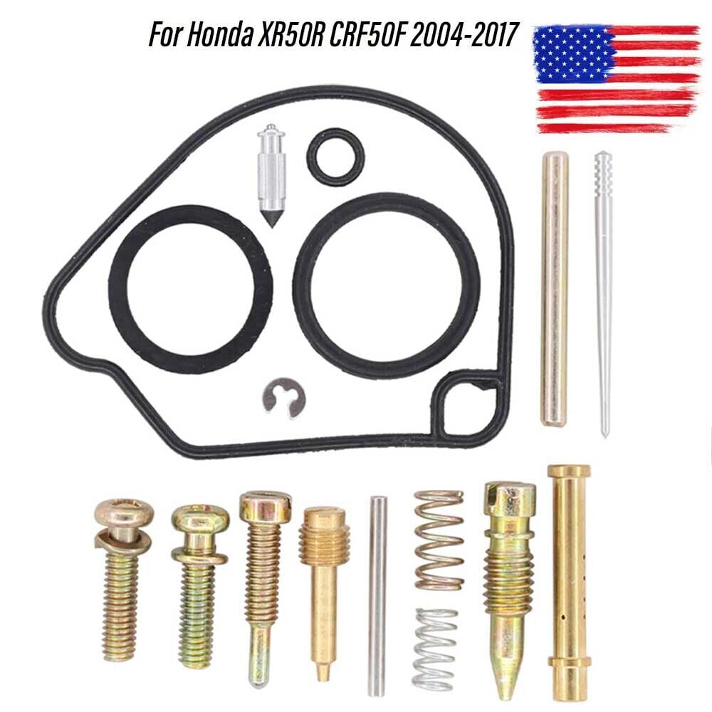 Carburetor Rebuild Kit Repair for XR50R CRF50F 2000-2017 US SHIPPING