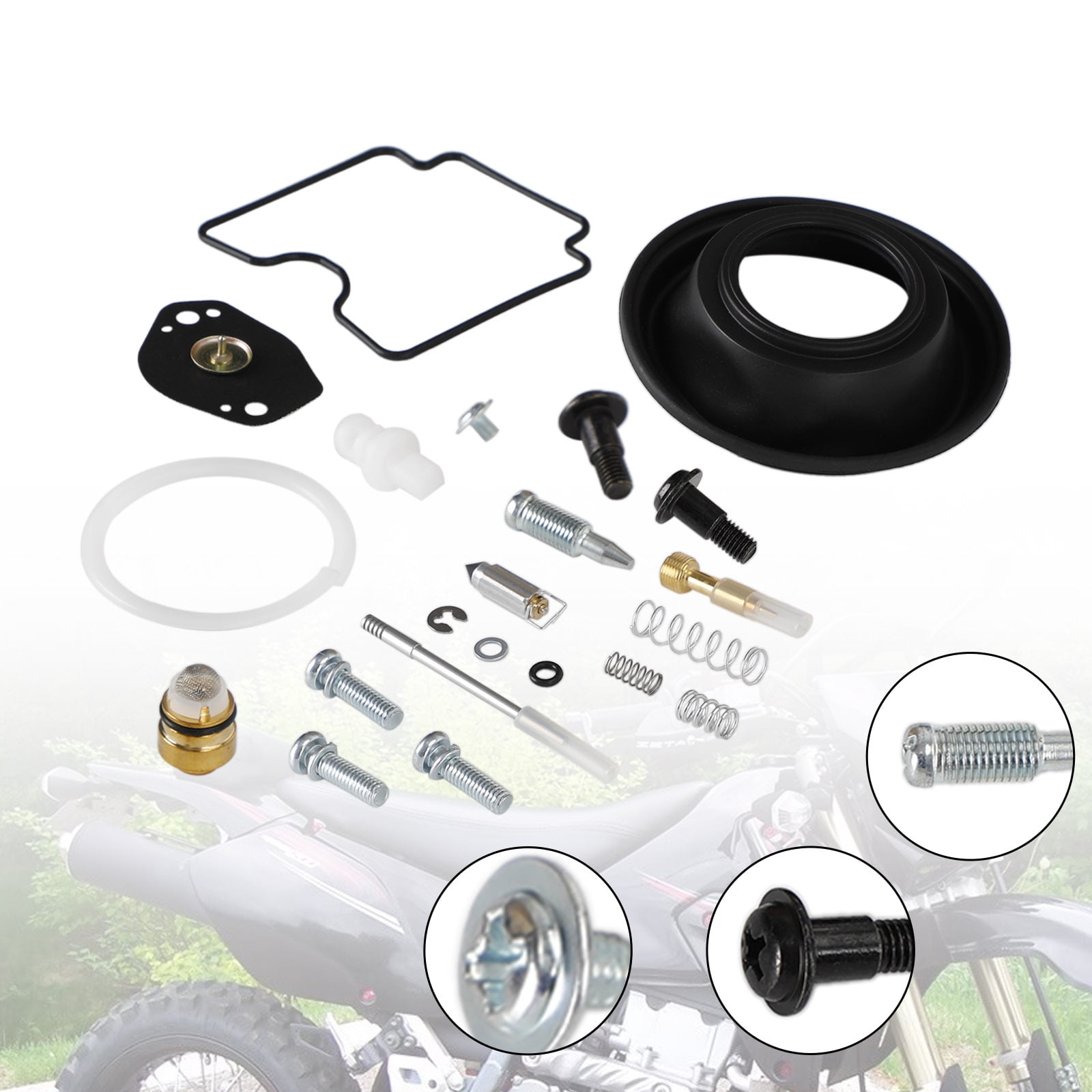 Carburetor Rebuild Repair Kit fit for Suzuki DRZ400 DRZ400E DRZ400S