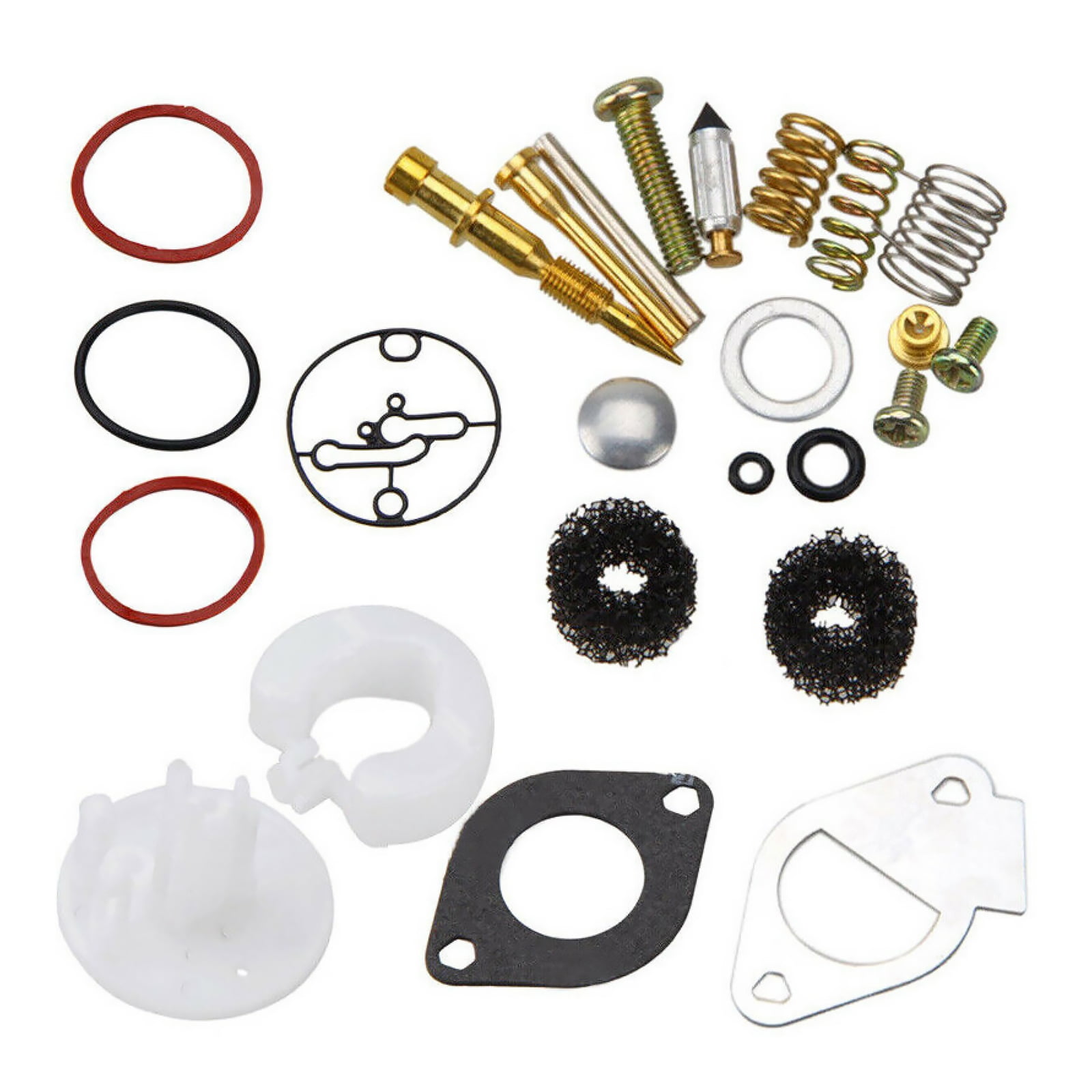 Carburetor Rebuild Repair Kit for Nikki Carb Overhaul Kit 11HP to 19HP Engines Tips, Plastic