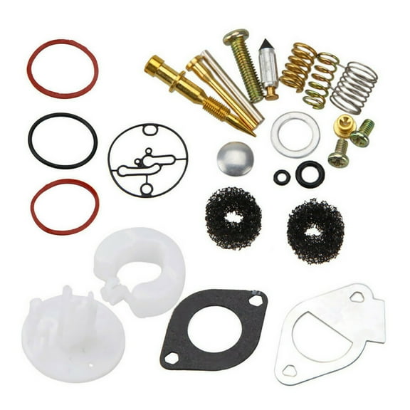 Carburetor Rebuild Repair Kit for Nikki Carb Overhaul Kit 11HP to 19HP Engines Tips, Plastic Metal