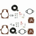 thumbnail image 1 of Carburetor Rebuild Repair Kit with Float for Johnson Evinrude 50 55 60 HP Pack of 2, 1 of 7