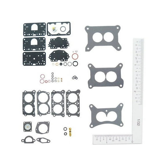 Carburetor Repair Kit - Compatible with 1971 - 1980 International Scout II 1972 1973 1974 1975 1976 1977 1978 1979