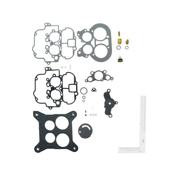 Carburetor Repair Kit - Compatible with 1975 - 1978 Ford F-250 7.5L V8 CARB Naturally Aspirated Gas 1976 1977