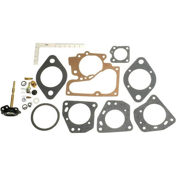 Carburetor Repair Kit - Compatible with 1975 - 1986 Ford E-350 Econoline 4.9L 6-Cylinder CARB 1BBL 1976 1977 1978 1979 1980 1981 1982 1983 1984 1985