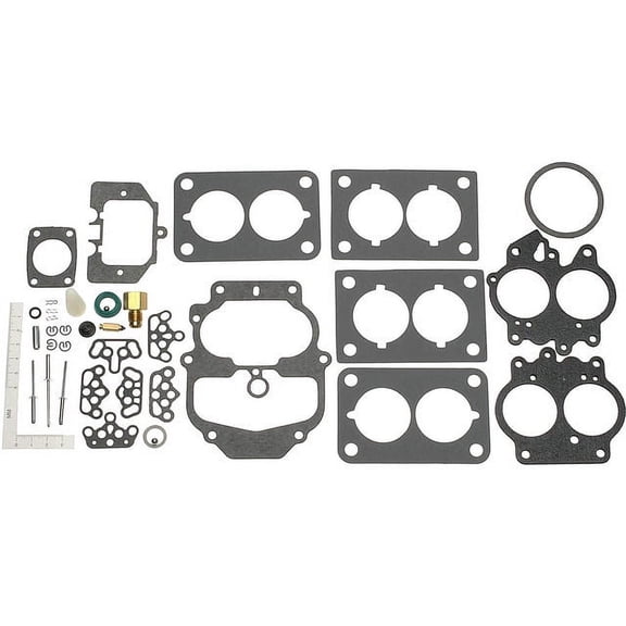 Carburetor Repair Kit - Compatible with 1979 - 1983 Jeep CJ5 4.2L 6-Cylinder CARB 2BBL 1980 1981 1982
