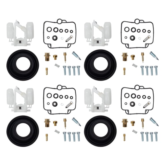 4Pcs Carburetor Repair Kit Float Diaphragm for Suzuki Triumph
