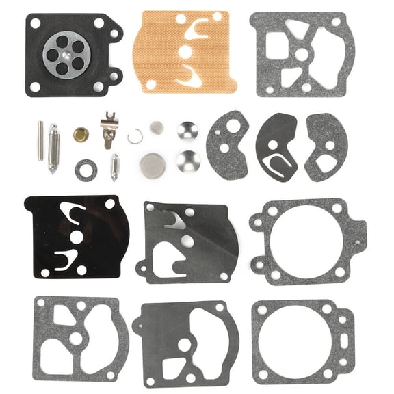 Carburetor Repair Kit for Outdoor Power Equipment - Compatible with WT309 WT310 WT324 WT379 Models - Complete Rebuild Component Set