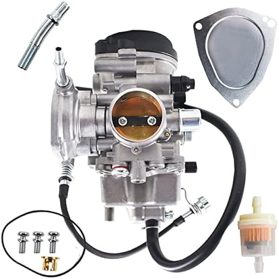 Carburetor Replacement for ATV Engines, Compatible with Yamaha Bruin 250 20052006, Bruin 350 20042006, Big Bear 250 400 and Grizzly 350 450, Smooth Performance for Trail Riding