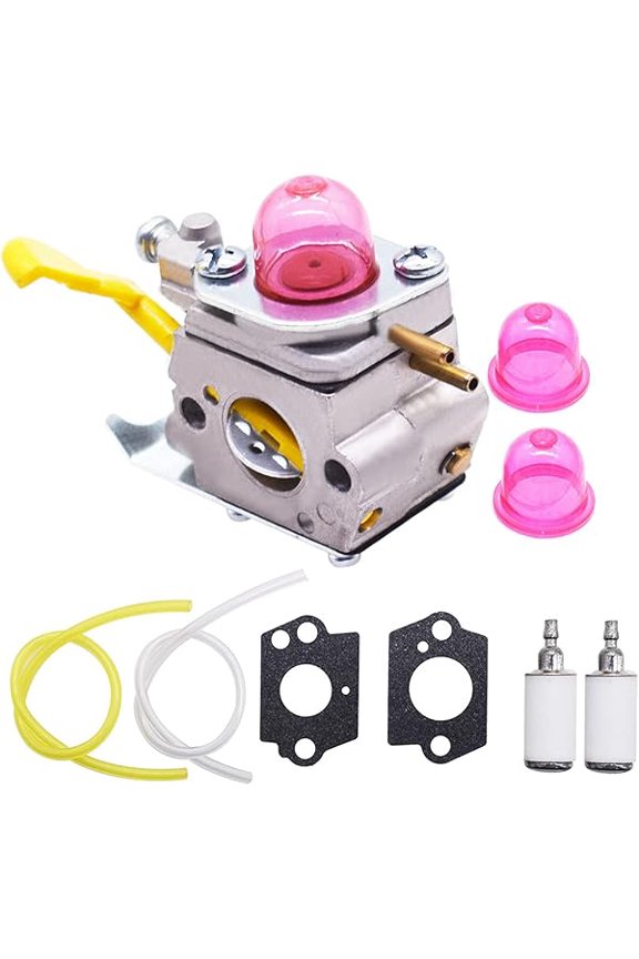 Carburetor Replacement C1U-W18 for Gas String Trimmer, Compatible with Featherlite SST25 FL20 FL23 FL26 Series, Stable Idle for Garden Trimming and Yard Care