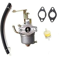 Carburetor Replacement Compatible with Chicago Electric Storm CAT 60338 66619 69381 63CC 2HP Generators, Small Engine Generator Carburetor for Home Backup Power